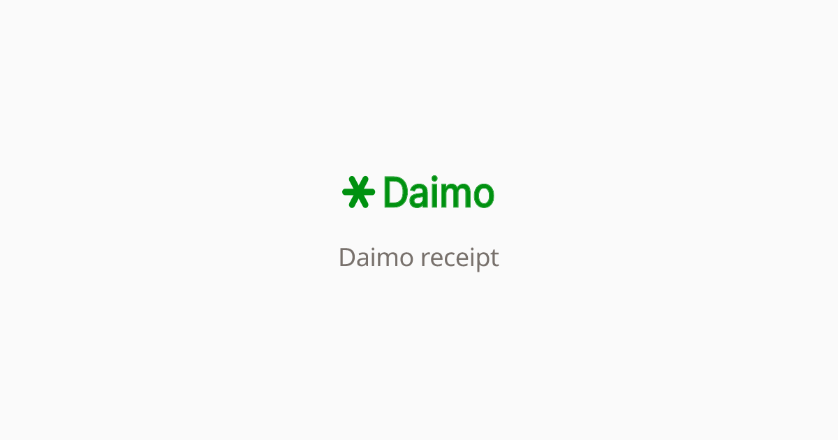 Daimo Pay receipt — Daimo